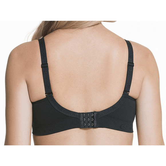 NEW CAKE LINGERIE WOMEN'S BLACK ROCK CANDY SEAMLESS SOFT NURSING BRA SIZE S - Picture 4 of 12